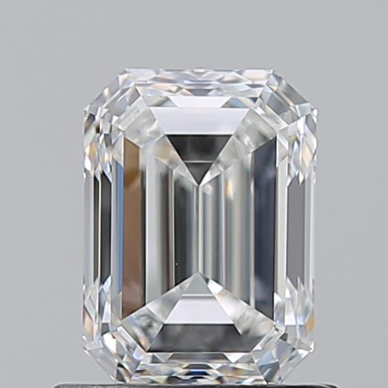 1.010 G VVS2 Virtual Selection Emerald Diamond