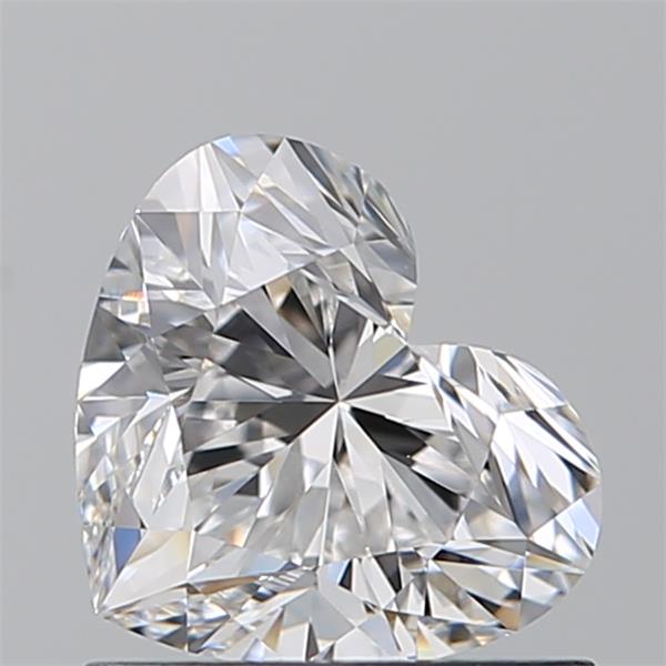 0.910 F VS1 Virtual Selection Heart Diamond