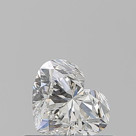 0.510 F VVS2 Virtual Selection Heart Diamond