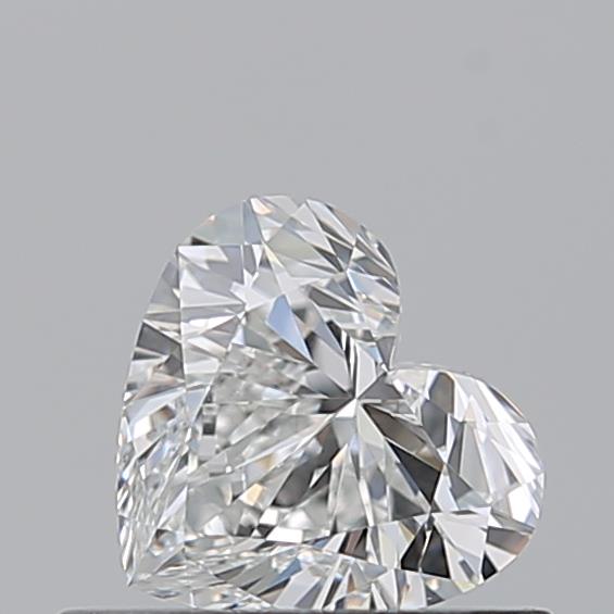 0.500 F VVS1 Virtual Selection Heart Diamond
