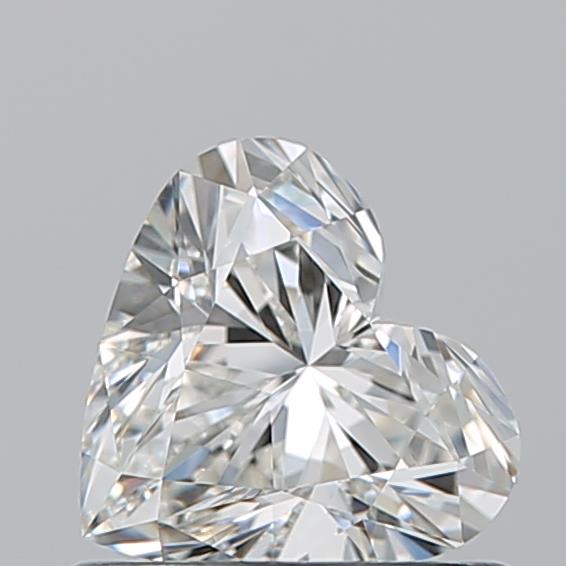 0.700 G VVS2 Virtual Selection Heart Diamond