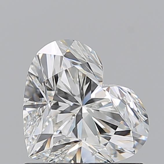 1.010 H VVS2 Virtual Selection Heart Diamond