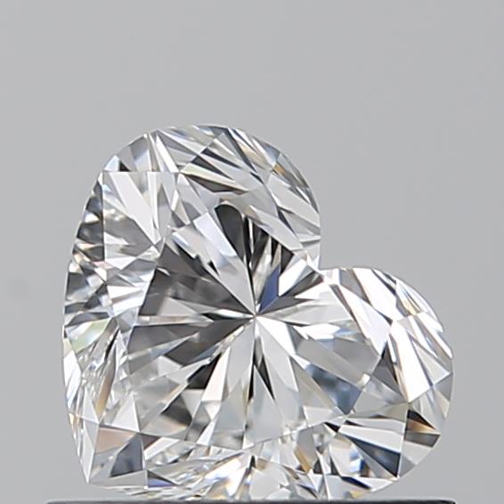0.720 E VVS2 Virtual Selection Heart Diamond