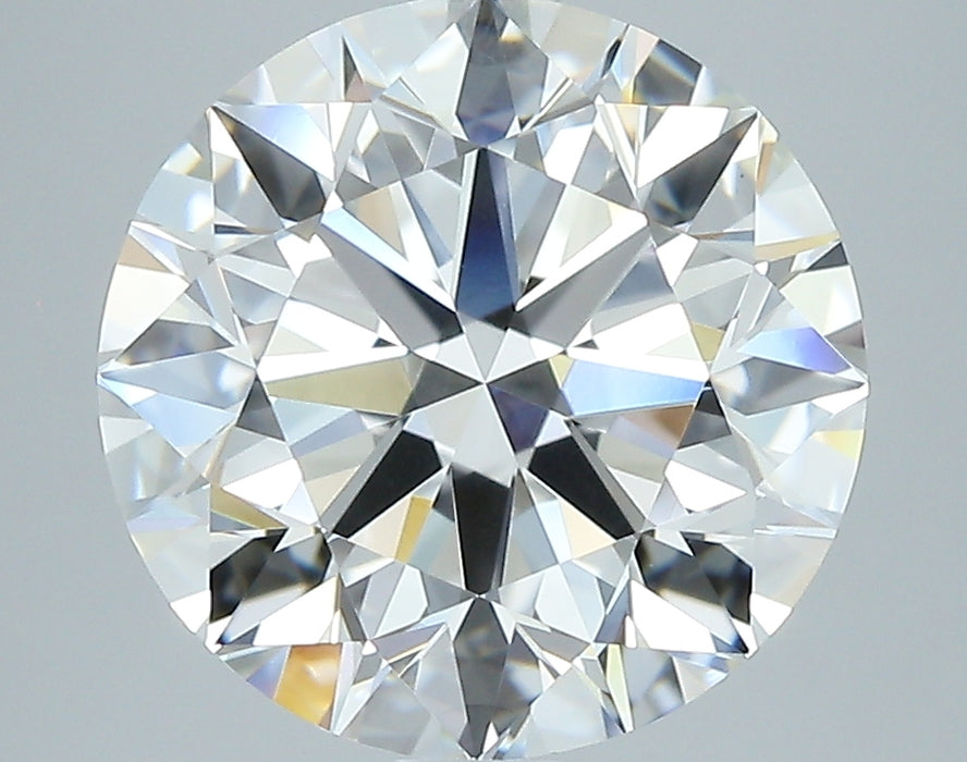 3.53ct Round F VS1 Natural Diamond