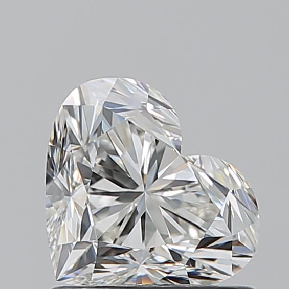 1.010 H VVS2 Virtual Selection Heart Diamond
