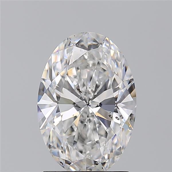 1.740 E SI2 Virtual Selection Oval Diamond