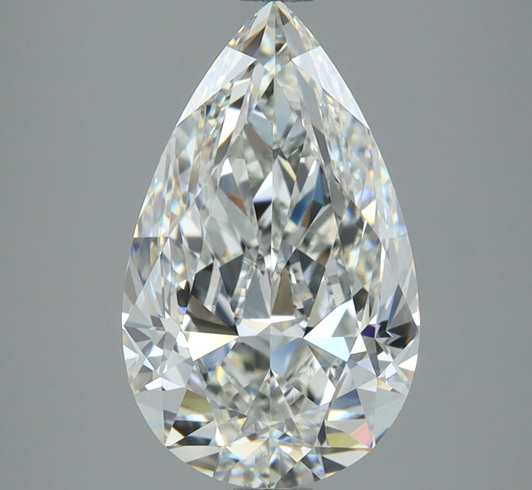 3.04ct Pear H VVS2 Natural Diamond