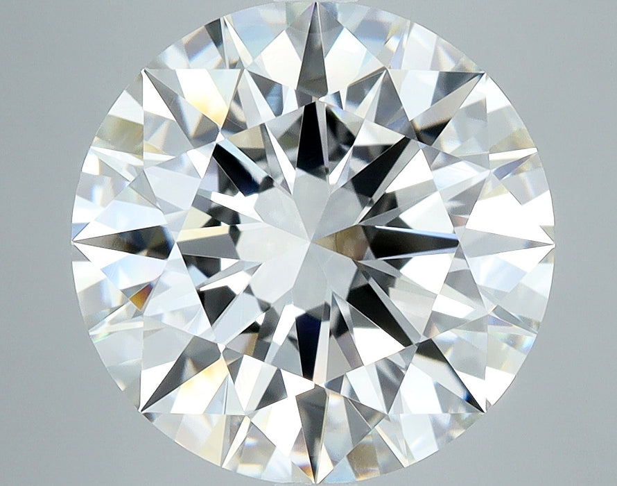 5.18ct Round H VVS2 Natural Diamond