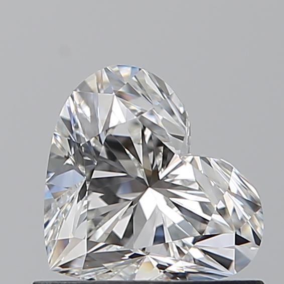 0.720 G VVS2 Virtual Selection Heart Diamond