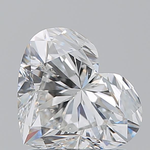 1.500 F SI2 Virtual Selection Heart Diamond