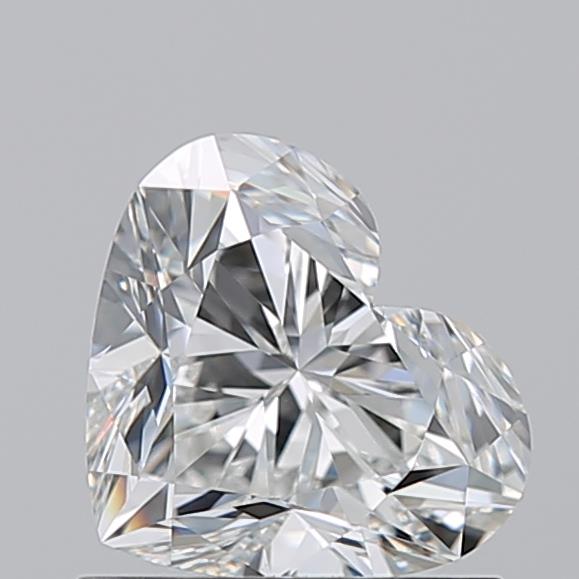 1.010 G VVS2 Virtual Selection Heart Diamond