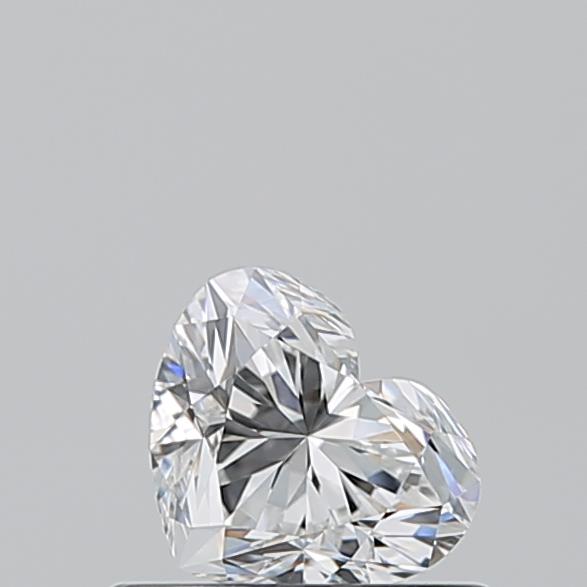 0.500 F VVS2 Virtual Selection Heart Diamond