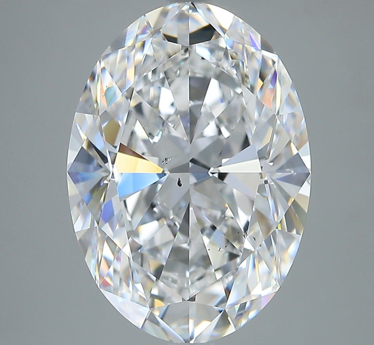 6.16ct Oval D SI1 Natural Diamond