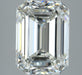 3.53ct Emerald H VVS1 Natural Diamond