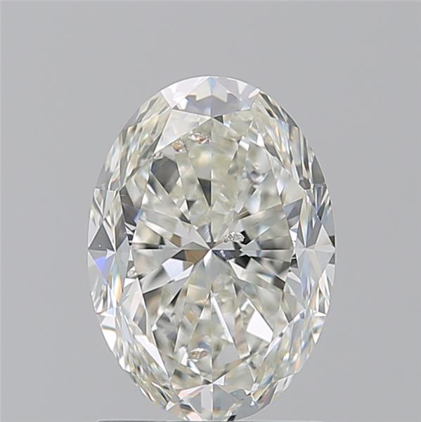 1.710 J SI2 Virtual Selection Oval Diamond