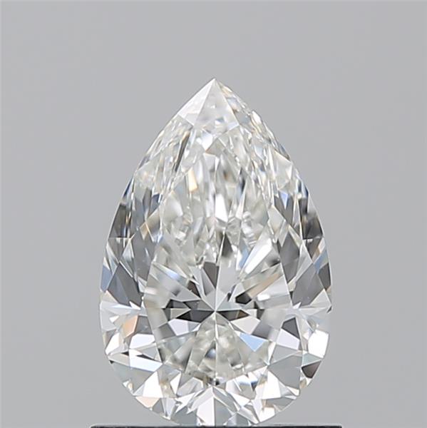 1.010 H VS1 Virtual Selection Pear Diamond