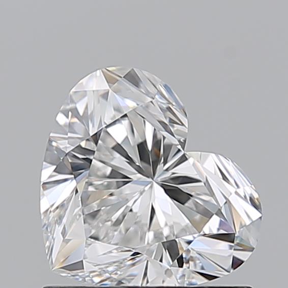 1.010 E VVS1 Virtual Selection Heart Diamond