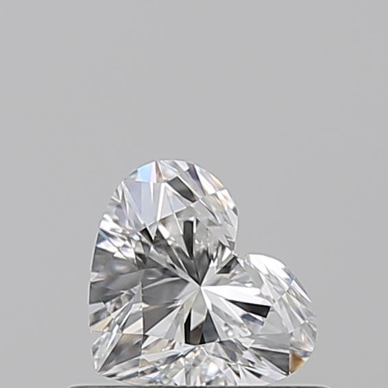 0.500 F VVS1 Virtual Selection Heart Diamond