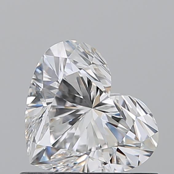 0.710 F VVS2 Virtual Selection Heart Diamond