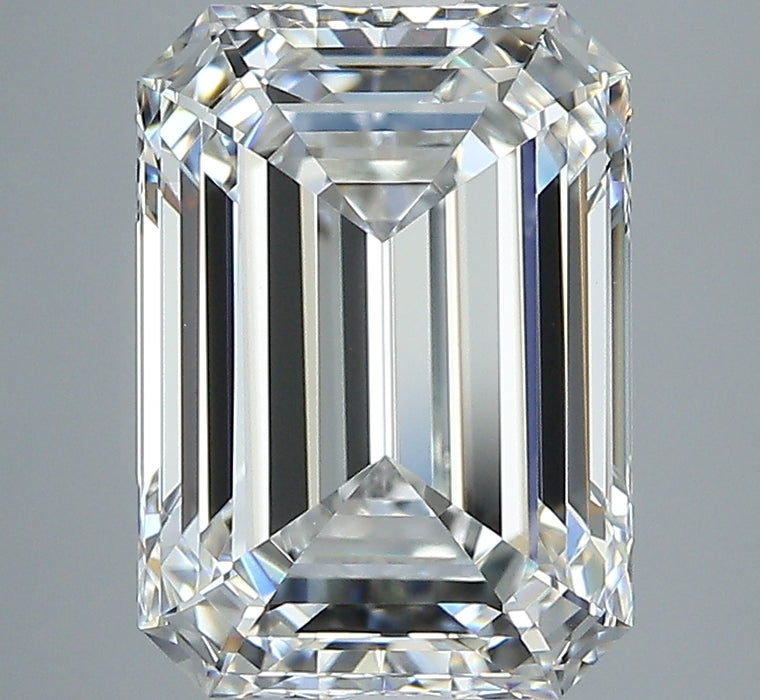 2.51ct Emerald F VVS2 Natural Diamond