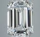 2.51ct Emerald F VVS2 Natural Diamond