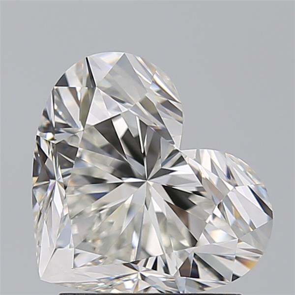 2.010 I VVS1 Virtual Selection Heart Diamond