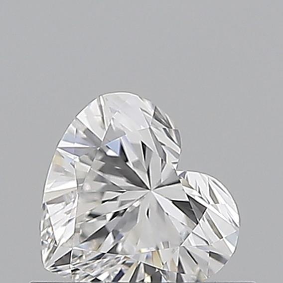 0.500 D VVS2 Virtual Selection Heart Diamond