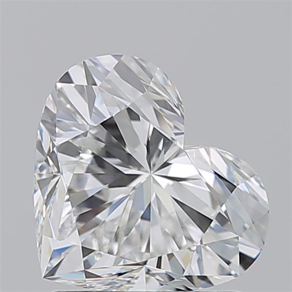 1.500 F VVS2 Virtual Selection Heart Diamond