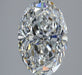 2.01ct Oval F VS1 Natural Diamond