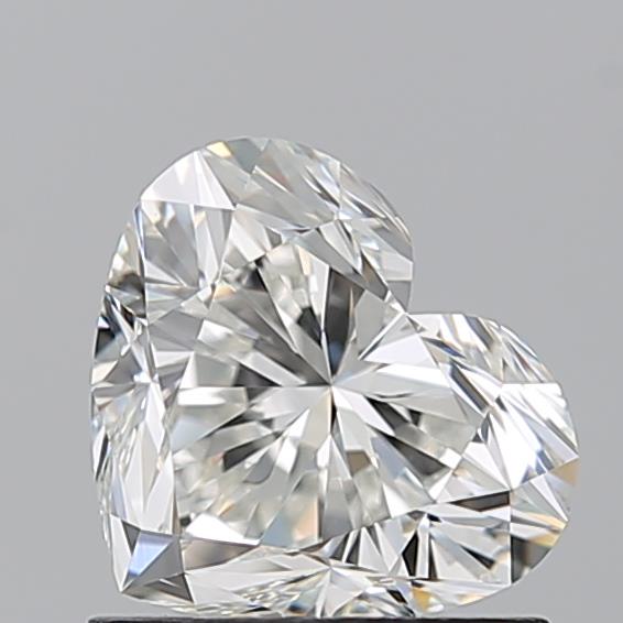 1.050 I VVS1 Virtual Selection Heart Diamond