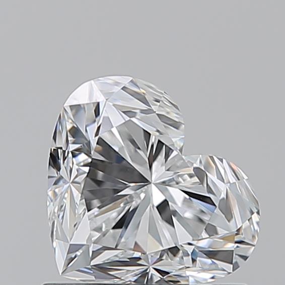 1.010 E VVS2 Virtual Selection Heart Diamond