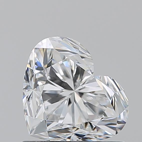 1.030 E VVS2 Virtual Selection Heart Diamond