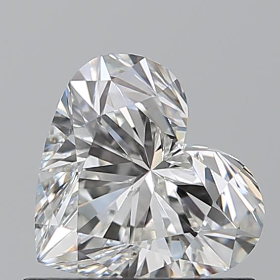 0.800 G VVS2 Virtual Selection Heart Diamond