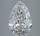 3.51ct Pear E SI1 Natural Diamond