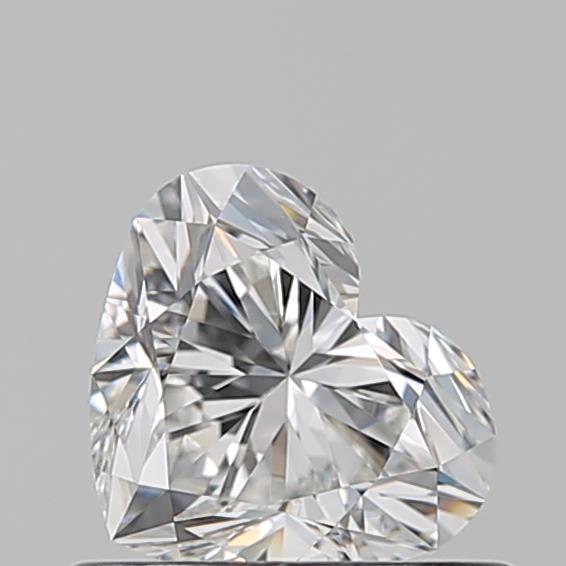 0.600 G VVS1 Virtual Selection Heart Diamond