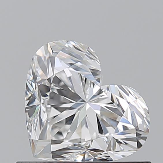 0.690 F VVS2 Virtual Selection Heart Diamond