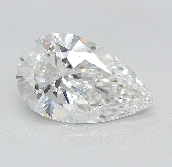 5.07000 F VVS2 BG Select Lab Grown Pear Diamond