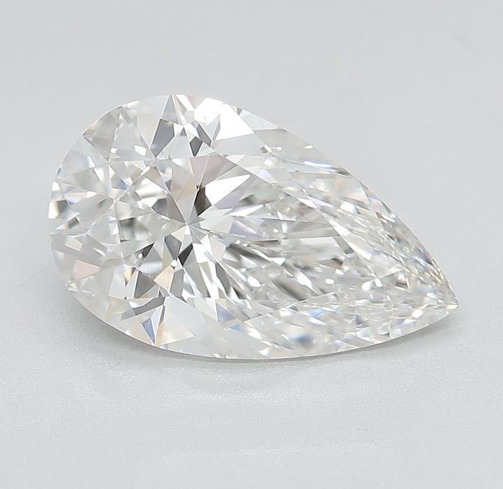4.04000 F VVS2 BG Select Lab Grown Pear Diamond