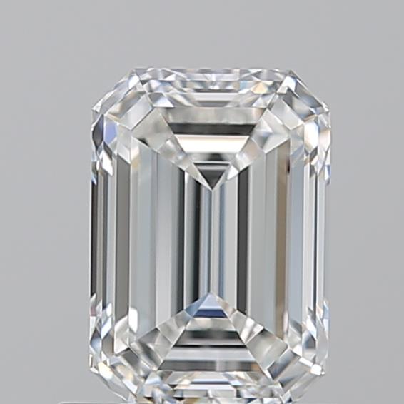 1.010 F VVS2 Virtual Selection Emerald Diamond