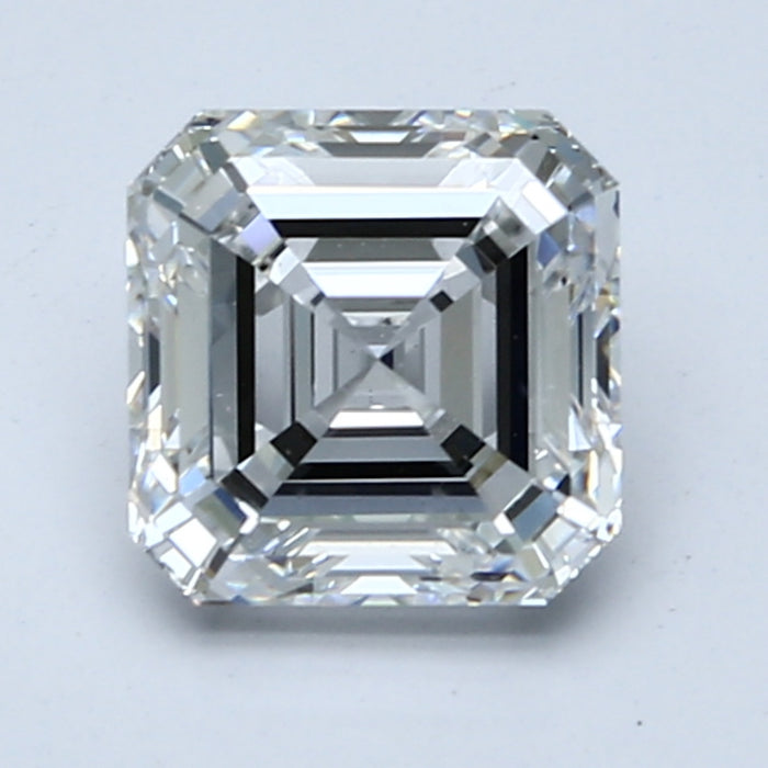 2.02 E VS1 BG Select Lab Grown Asscher Diamond