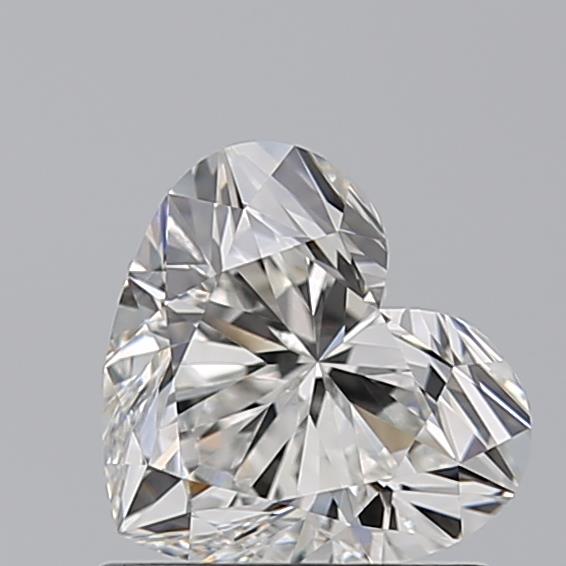 1.050 G VVS2 Virtual Selection Heart Diamond