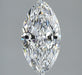 2.02ct Marquise F SI1 Natural Diamond