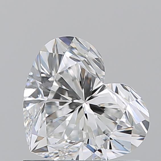 1.010 F VVS1 Virtual Selection Heart Diamond