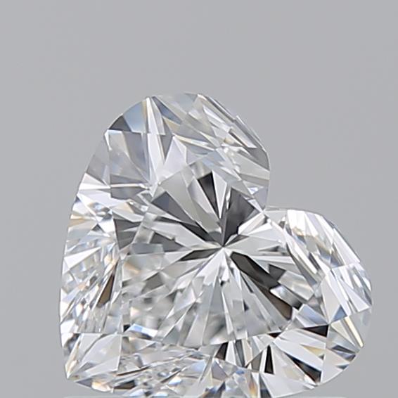 1.010 E VVS1 Virtual Selection Heart Diamond