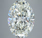 5.01ct Oval J VS1 Natural Diamond