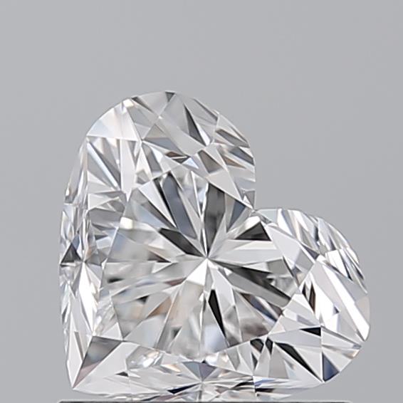 1.000 E VVS2 Virtual Selection Heart Diamond