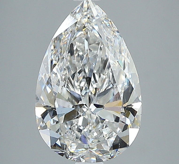 2.01ct Pear F SI1 Natural Diamond