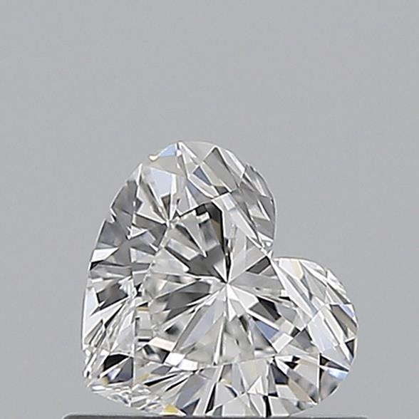 0.500 F VVS1 Virtual Selection Heart Diamond