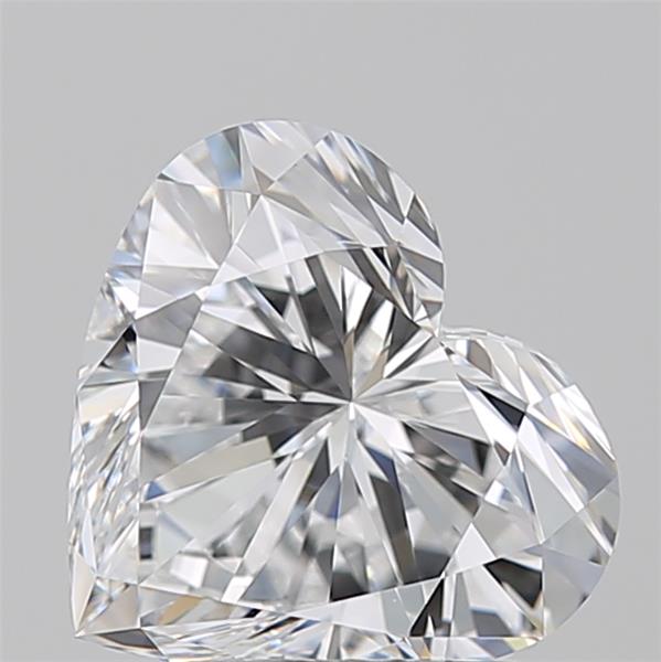 1.700 E VVS2 Virtual Selection Heart Diamond