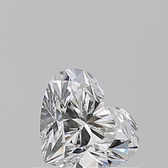 0.530 F VVS1 Virtual Selection Heart Diamond